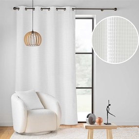 Fehér bársony függöny 140x260 cm Swing – douceur d'intérieur