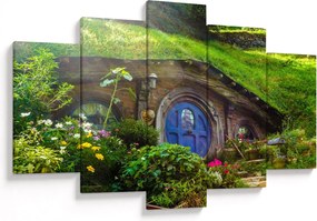 Kép - Hobbitfalva (150x105 cm)