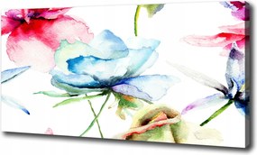 Vászonkép modern Pipacsok 100x70 cm