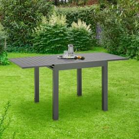Juskys Laki kerti asztal 80x80 cm - antracit