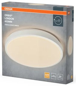 Osram - ORBIS LONDON LED mennyezeti lámpa 24W/230V, Ø 39,5 cm, fehér