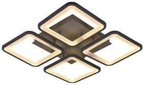 Brilagi - LED Dimmelhető felületre szerelhető csillár SQUARED LED/85W/230V 3000-6500K + távirányító