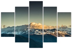 Kép - magas hegyek csúcsai (150x105 cm)