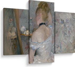 Kép - Berthe Morisot, Woman at Her Toilette, reprodukciók (90x60 cm)