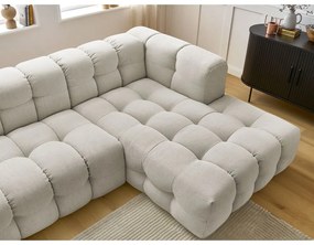 Bézs sarokkanapé (jobb oldali) Cloud – Bobochic Paris