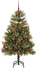 Műanyag Hajtogatós Karácsonyfa Tojásokkal Zöld 150 cm