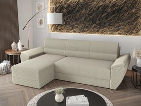 Sarok ülőgarnitúra Radiant L2 (tejszín) (B). 1062224