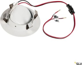 SLV WORO 1002922 Beépíthető lépcsőházi lámpa 1x1.2W/LED 3000K 50LM IP20