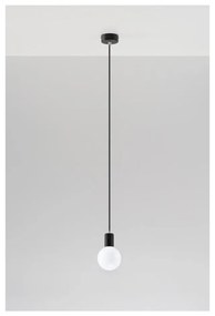 Bombilla fekete függőlámpa - Sollux