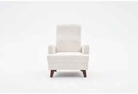 KOVU krémszínű fotel