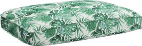 vidaXL Párna Levél Levél mintázat 120 x 80 x 12 cm Oxford Szövet