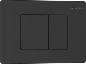 MOFÉM EVO 30 nyomólap, 2 vízmennyiségű, inox, matt fekete