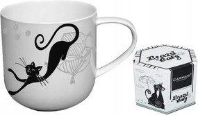 Bögre Carmani 475 ml fekete macskák Crazy Cats sorozat