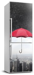 Hűtő matrica Umbrella a város felett FridgeStick-70x190-f-114252006