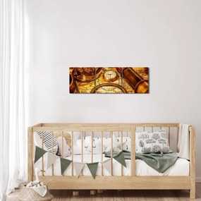 Kép - Tengerészek történelmi segédeszközei (órával) (90x30 cm)