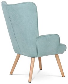 Kék Szövet U‑Fotel. AK-302 BLUE2