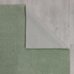 Zöld mosható szőnyeg újrahasznosított szálakból 160x230 cm Fluffy – Flair Rugs