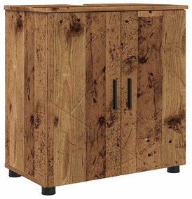 Fürdőszoba bútor szett 5 pcs Régi fa 61 x 35 x 64 cm Faanyag