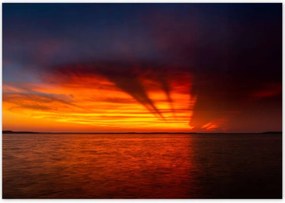 Poszterek 100x70 Tenger naplemente