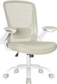 Ergonomikus irodai szék zabpehely-bézs színben