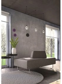 Redo 01-3485 -LED Dimmelhető fali lámpa KHADI 3xLED/5,5W/230V fekete/füstszínű