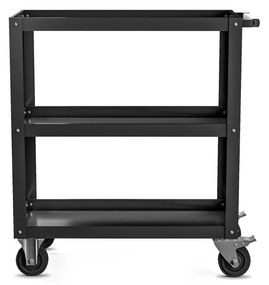 Szerszámkocsi HUGO, 700 x 816 x 400 mm, All Black: fekete