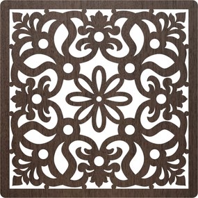 Tányéralátétek 4 db-os asztali dísz szett Négyzet alakú dísz