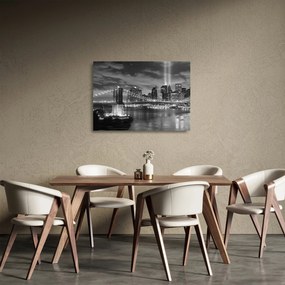 Üveg kép - Brooklyn híd (70x50 cm)