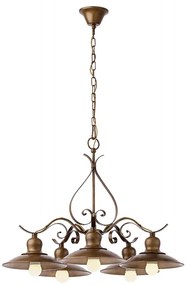 INCANTI 02-761 - Csillár láncon LENA 5xE27/42W/230V