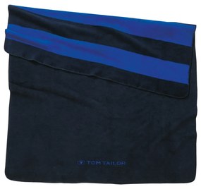 Tom Tailor Jacquard Dark Navy pléd, 150 x 200 cm