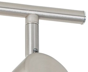 Modern mennyezeti lámpa acél 2-lámpás állítható - Jeana