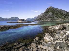 Poszter 40x30cm Sziklás tengerpart, Assaf Frank