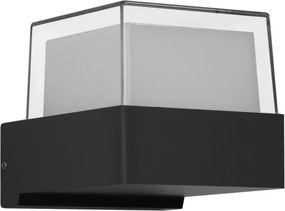 ITALUX OWL-4642-4K MARTI Modern Kültéri Fali Lámpa Fekete LED IP44
