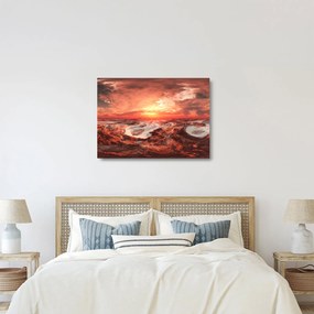 Üveg kép - Mars (70x50 cm)