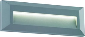 ENDON EL-40104 SEVERUS Modern Kültéri Fali Lámpa Átlátszó, Szürke LED IP44
