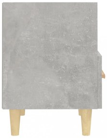 2 db betonszürke éjjeliszekrény 40x35x47 cm