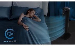 Aigostar - Torony ventilátor 45W/230V fekete