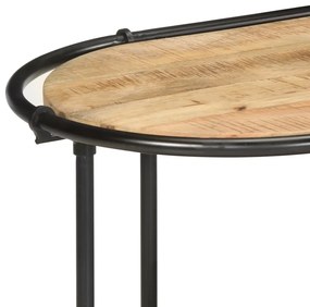 tömör nyers mangófa TV-szekrény 100 x 42 x 40 cm