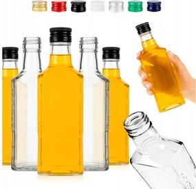 10x Moszkva Palackok 250 ML Whisky Tinktúra Likőr Gyümölcslé Whisky