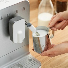 SMEG Automatický kávovar BCC12 na cappucino 19 barů / 1,4l, bílá - Smeg