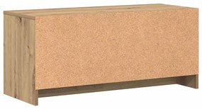 TV állvány kézműves tölgy 90 x 35 x 40 cm Faanyag