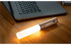 Barna USB-s LED fali lámpa Baton – Gingko