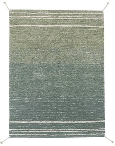 Zöld-kék pamut szőnyeg 170x240 cm Twin Vintage – Lorena Canals