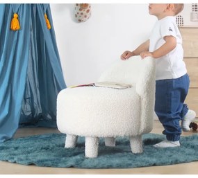 PIXI gyermekfotel, átmérő 46 cm, fehér