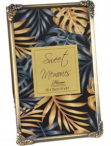 Fém fotókeret 10x15 matt arany (R-105 Zg)