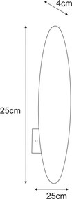 KAJA K-5801 TALAR Bézs Színű Fali Lámpa 1xG9 10W IP20