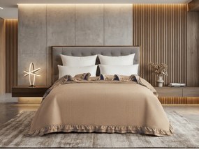 Ágytakaró MONTEGO, sötétbézs Méret: 170 x 210 cm