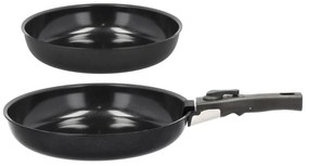 Alumínium serpenyő készlet levehető nyéllel, tapadásmentes felülettel, 2 db-os ø 28 cm – Holm