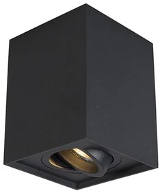 Okos spotlámpa fekete állítható WiFi GU10-zel - Quadro Up