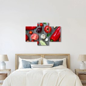 Zöldség képe (90x60 cm)